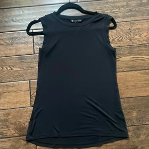 Athleta tank. Black. XS. Mesh neck line and arm trim